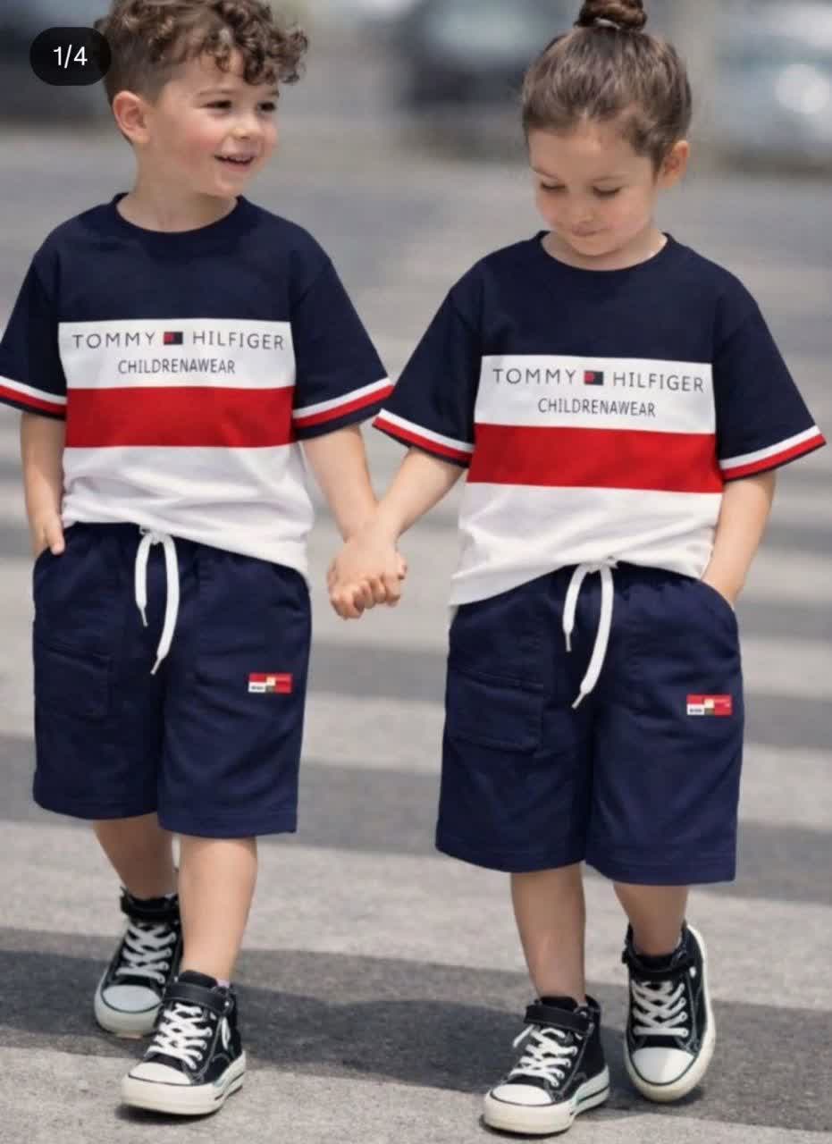 تیشرت و شلوارک اسپرت TOMMY